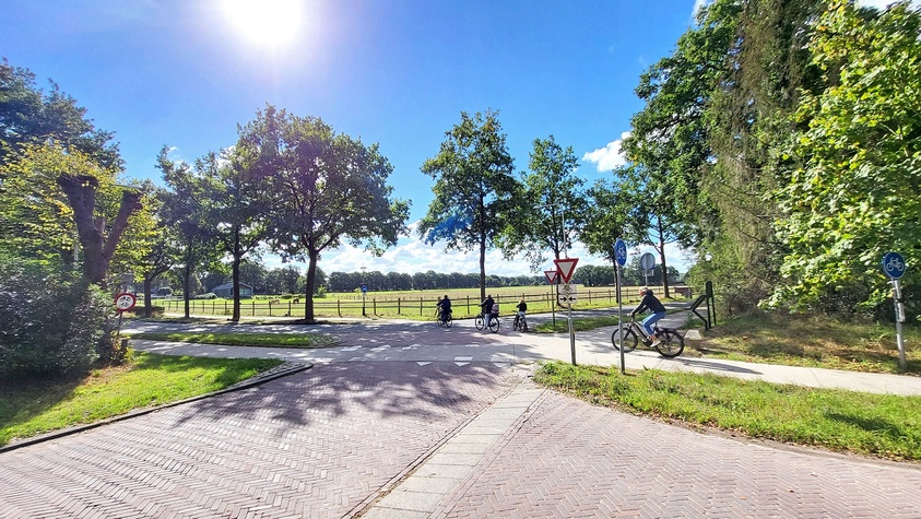 Doorfietsroute Zuidlaren - Haren